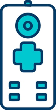 Remote Control Vector Icon