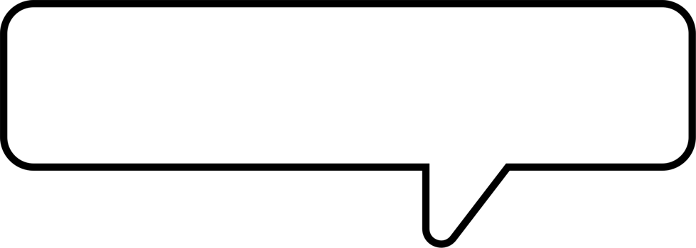 Black and white speech bubble balloon, icon sticker memo keyword planner text box banner, flat png transparent element design