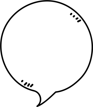 Black and white speech bubble balloon, icon sticker memo keyword planner text box banner, flat png transparent element design