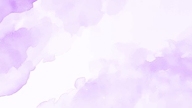 Abstract purple watercolor background. Pastel soft water color pattern vector
