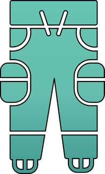 Trousers Vector Icon