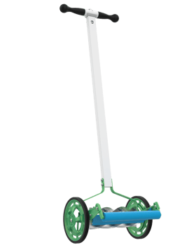 Lawn trimmer isolated on background. 3d rendering - illustration png