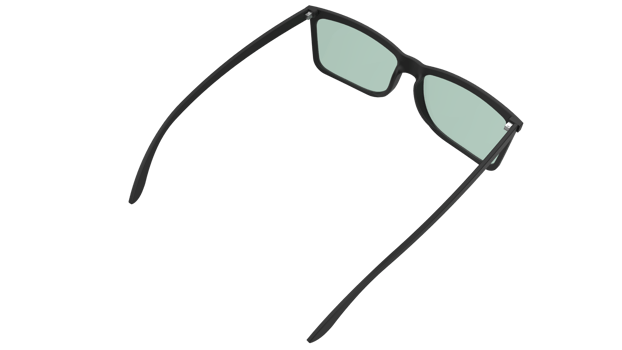 Sun glasses isolated on background. 3d rendering - illustration png