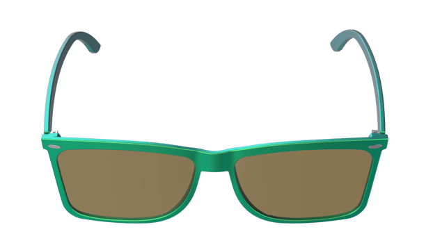Sun glasses isolated on background. 3d rendering - illustration png