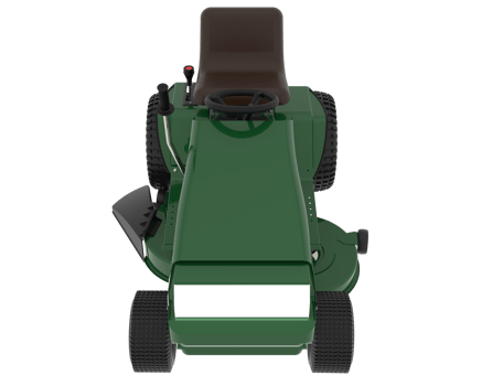 Grass cutter isolated on background. 3d rendering - illustration png