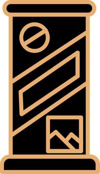 Roll Up Vector Icon