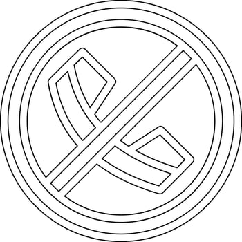 No Phone Vector Icon