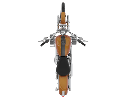 Motorcycle isolated on background. 3d rendering - illustration png
