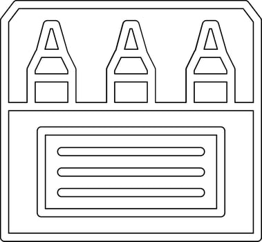 Crayons Vector Icon