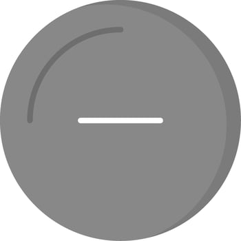 Zoom Out Vector Icon