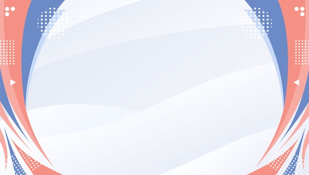 simple background with creative wave frame vector