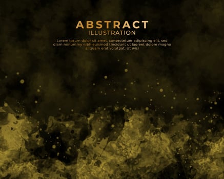 Abstract splashed watercolor background. Design for your cover, date, postcard, banner, logo. vector