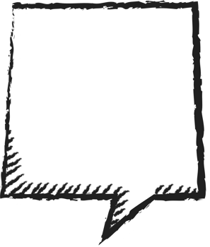 Black and white color speech bubble balloon, icon sticker memo keyword planner text box banner, flat png transparent element design