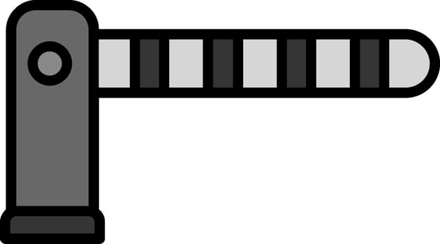 Barrier Vector Icon