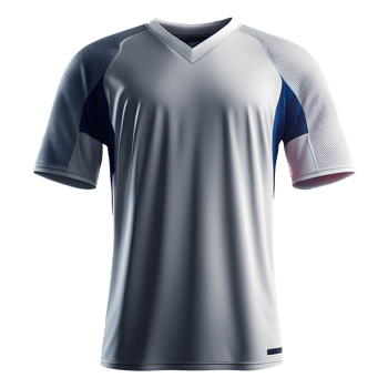 AI generated Sport jersey uniforms, isolated on transparent background. png