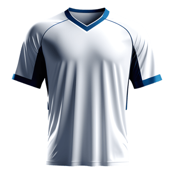 AI generated Sport jersey uniforms, isolated on transparent background. png