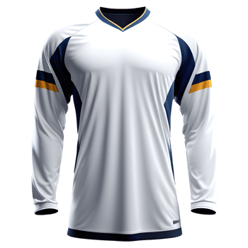 AI generated Sport jersey uniforms, isolated on transparent background. png