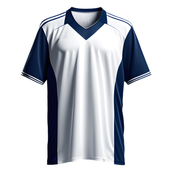 AI generated Sport jersey uniforms, isolated on transparent background. png