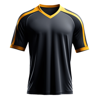 AI generated Sport jersey uniforms, isolated on transparent background. png