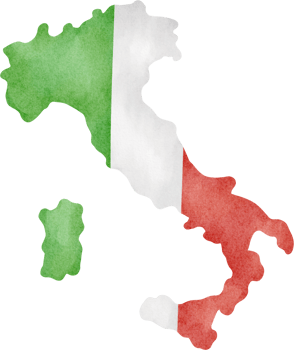 watercolor italy map png