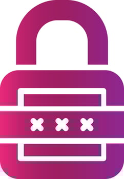 Lock Creative Icon Design vector