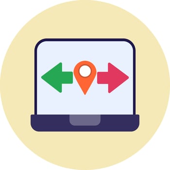 Guidance Vector Icon