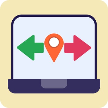 Guidance Vector Icon