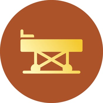 Stretcher Creative Icon Design vector