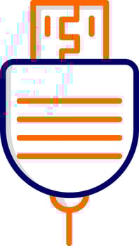 Usb Cable Vector Icon