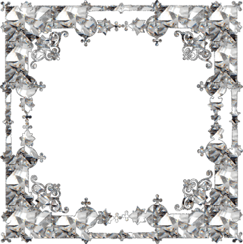 Shiny crystal frame png
