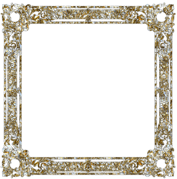 Shiny crystal frame png