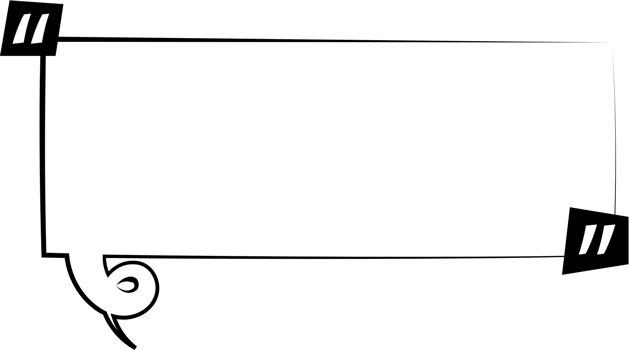 Black and white speech bubble balloon with quotation marks, icon sticker memo keyword planner text box banner, flat png transparent element design