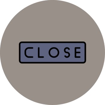 Close Vector Icon