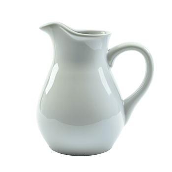 AI generated A milk jug side view isolated on a transparent background png