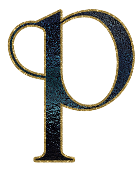 Dark gradient gold glitter alphabet lowercase png