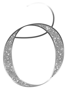 Silver glitter alphabet lowercase png
