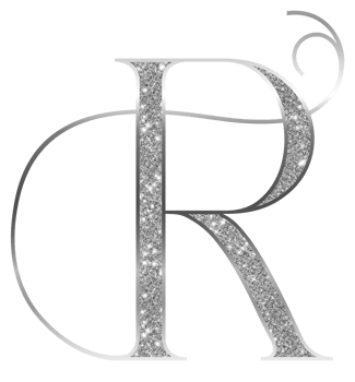 Silver glitter alphabet uppercase png