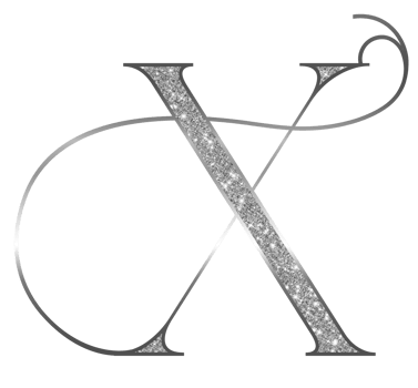 Silver glitter alphabet uppercase png