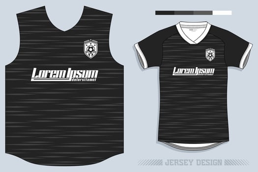 Sports jersey and t-shirt template sports jersey design vector. Sports design for football, racing, gaming jersey. Vector. vector