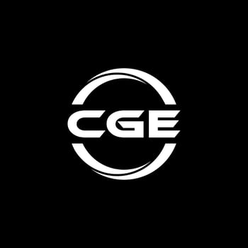 CGE Letter Logo Design, Inspiration for a Unique Identity. Modern Elegance and Creative Design. Watermark Your Success with the Striking this Logo. vector