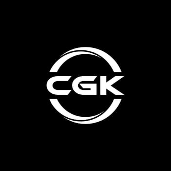 CGK Letter Logo Design, Inspiration for a Unique Identity. Modern Elegance and Creative Design. Watermark Your Success with the Striking this Logo. vector