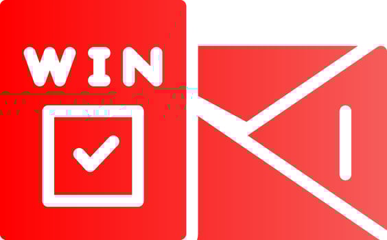 Glyph red Gradient Design vector