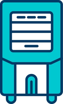 Cooler Vector Icon