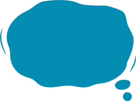 Colorful pastel blue color speech bubble balloon, icon sticker memo keyword planner text box banner, flat png transparent element design