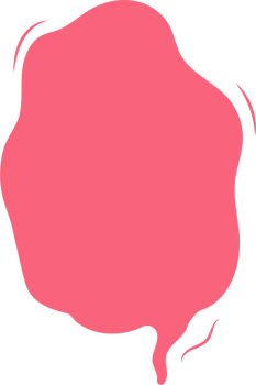 Colorful pastel pink color speech bubble balloon, icon sticker memo keyword planner text box banner, flat png transparent element design