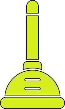 Plunger Vector Icon