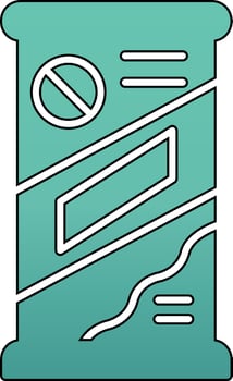 Roll Up Vector Icon