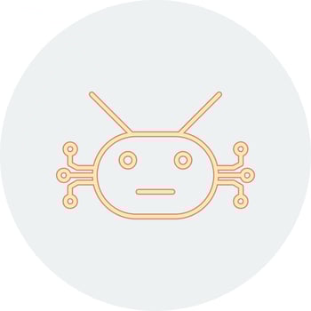 Cyborg Vector Icon