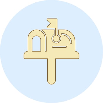 Mailbox Vector Icon