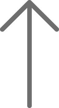 Up Arrow Vector Icon